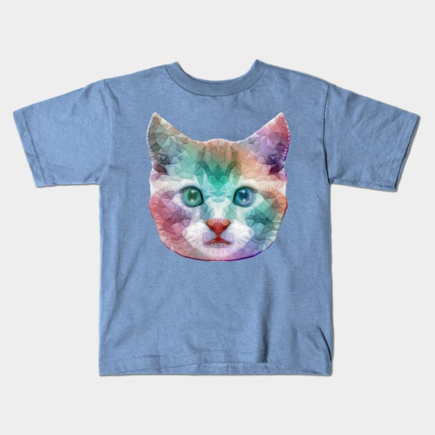 bright eyes Kids T-Shirt by Ancello